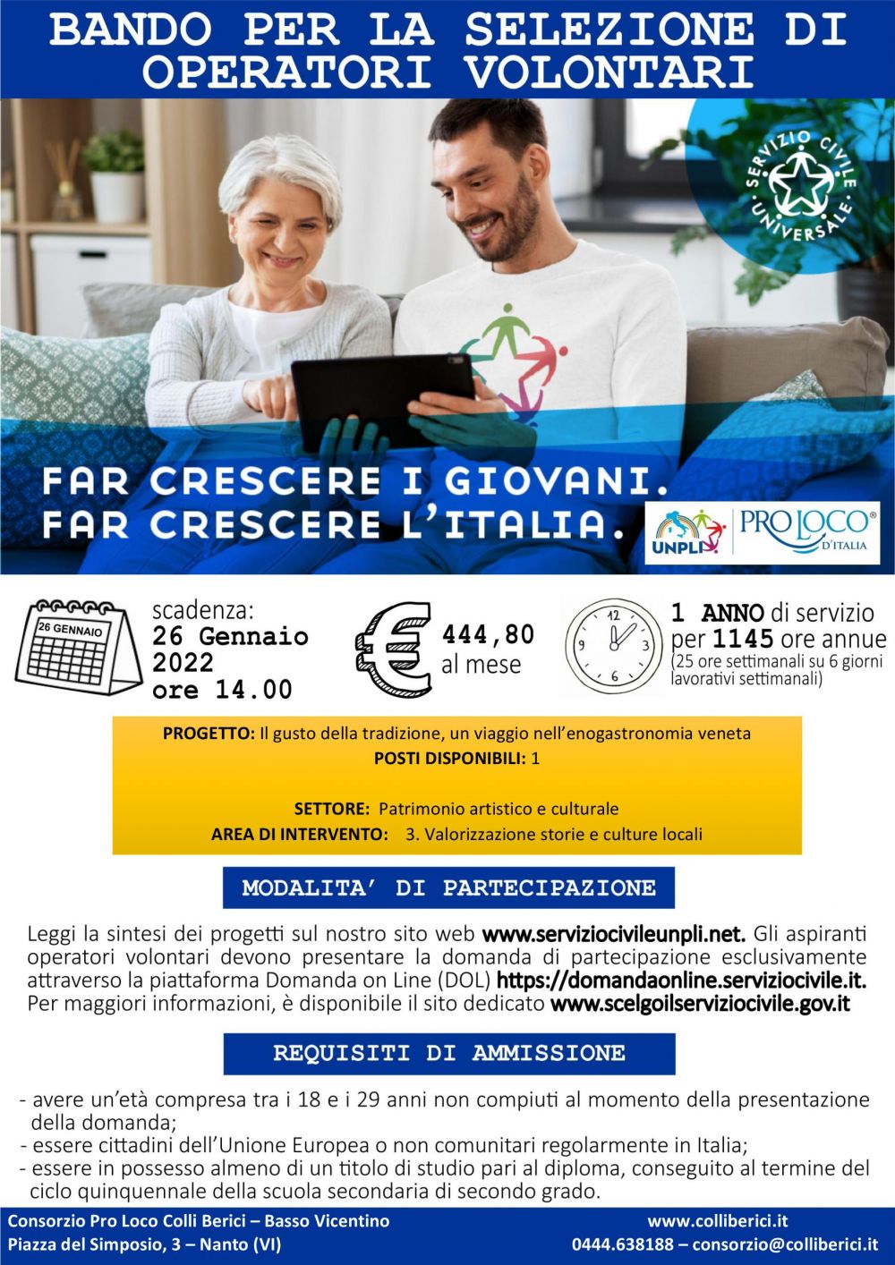 Servizio civile 2022-2023
